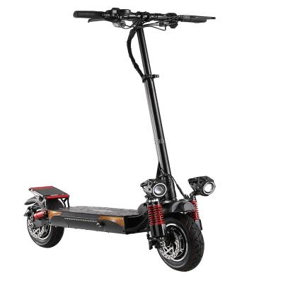 China Dual Motor17.5AH EU UK 48V 1000W Unisex Electric Scooter With Suspensions 10 Inch Off Road Tire Dropship Fat Electric Scooters for sale