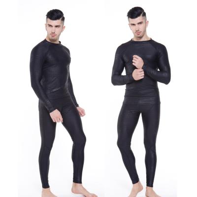 China High Quality UV Protection Custom Printed Mens Long Sleeve Lycra Spandex Shark Surf Muttahida Majlis-e-Amal Rash Guard for sale