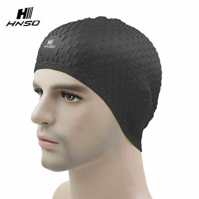 China Durable Extra Large Swimming Hat Adult Waterproof Swim Caps For Long Hair for sale