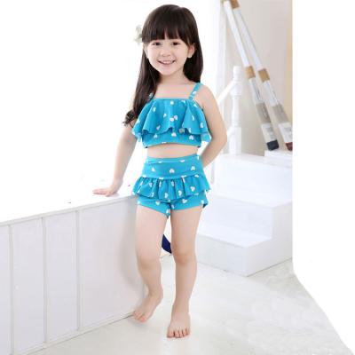 China Latest Breathable Cute Kids Bikini Micro Baby Swimwear Naughty Girl for sale