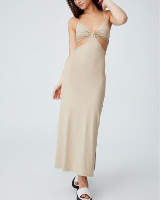 China Anti-wrinkle Roshali cut Maxi Dress for sale