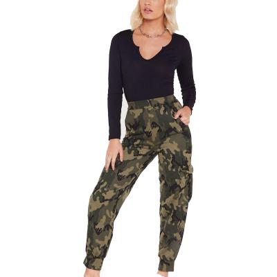 China OEM China Manufacturer Casual Women QUICK DRY Pants Custom Loose Camouflage Pant Women for sale