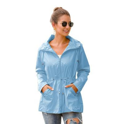 China Multifunctional Casual Womens Windproof Jackets Custom Windproof Single Jacket Women for sale