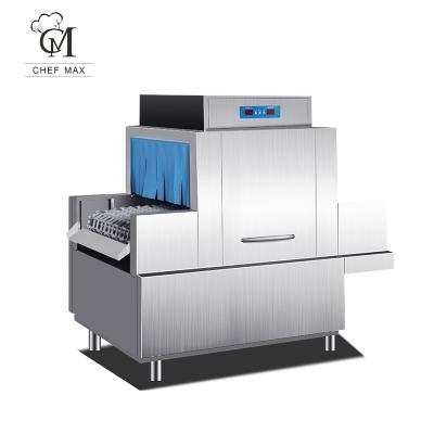 China Traditional Commercial Stainless Steel Large Automatic Bar Restaurant Hotel Chefmax Machine Glass Dishwasher for sale