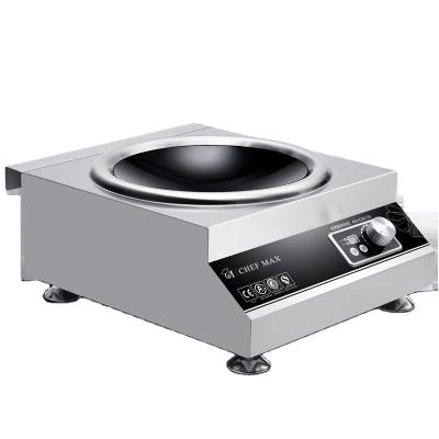 中国 Commercial Custom Chefmax Hotel Touch Knob Concave Cooking Stove 220V 5KW Induction Cooker 販売のため