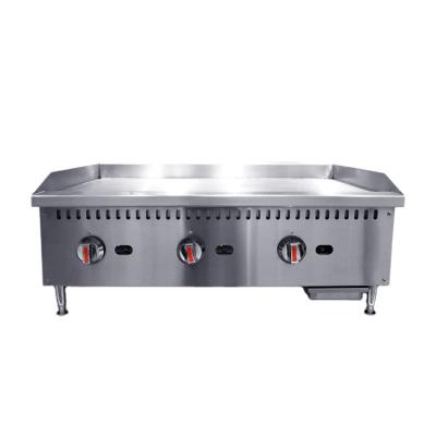 중국 Commercial Restaurant 2 3 Custom Automatic 4 Burner Countertop Grill Stainless Steel Non Stick Gas Teppanyaki Grill Griddle 판매용