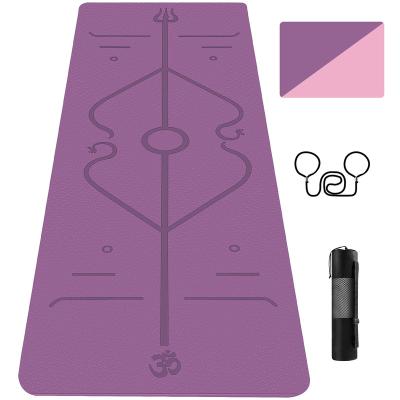 China 2021 New Modern Foldable Band Easy Carry Yoga Mat Large Training Equipment for sale