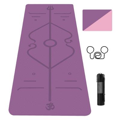 China Factory Manufacturer Durable Large Thick Modern Fitness Yoga Tape Mat for sale