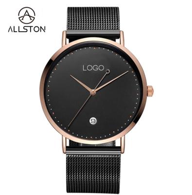 China 2021 New Fashion Water Resistant Handsome Gold Stainless Steel Wrist Watch Mens Ladies Watch Custom Logo Chain Strap Luxury Casual for sale