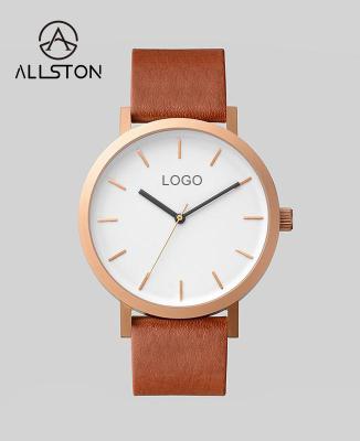 China Water Resistant Women Watches Custom Manufacturer Low Moq Men Rose Gold Oem Watch Brand Logo Private Label Your Own for sale