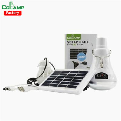 China CCLAMP Residential Solar Lights LED Bulb With Solar Light Slit Use 2022 Hot Sale Wholesale Solar Bulb Indoor for sale