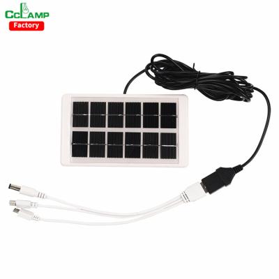 China USB Plastic Devices CCLAMP Drip Glue Solar Panel Frame USB Head For Charging Emergency Lamp Solar Torch Radio And Solar Pump OEM Available for sale