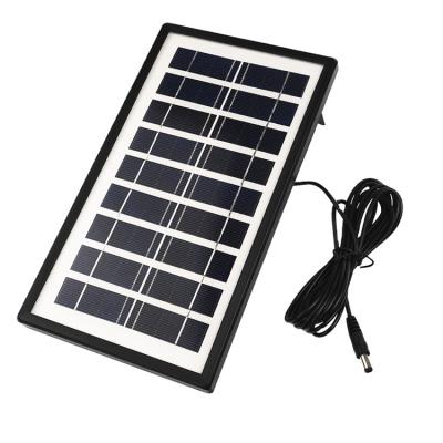 China Solar Kit GOLDENROAD 9 Light Voltage Solar Panel Output 3 Watt Charge 6V Lead Acid Battery Made by Plastic OEM and Frame ODM Available for sale