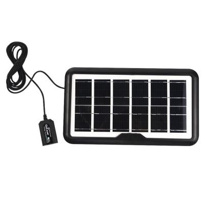 China CCLAMP 6V Chips Solar Panel Smart Charger For USB Devices Solar Panels Generator DC Lamp Factory Solar Panel Wholesale 27x16.5x2.5 Mini for sale