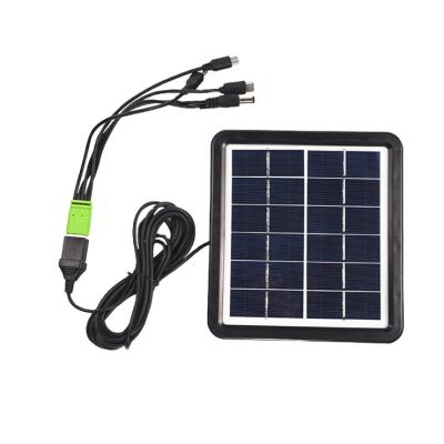 China Micro USB Solar Charger CCLAMP Portable Solar Panel With USB Charging Mini Solar Panel For South Africa Philippines Solar Panel Assembly OEM & ODM for sale