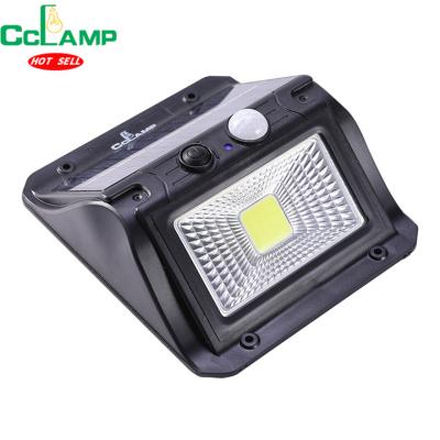 China CCLAMP residential solar wall led outdoor hot sale 2022 dc lamp wholesales door CL-108 automatic solar light sensor night light for sale