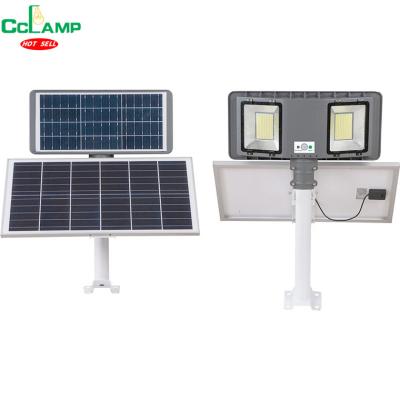 China CCLAMP residential high quality large head dual panels solar street light CL-880P for building project wholesales 2022 for sale