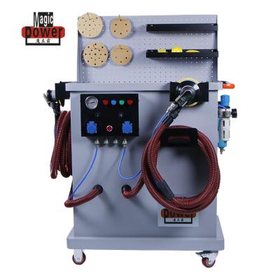 China Steel Auto Repair Tool Paint Car Body Dustless Sanding Station For New Car Paint Prep for sale