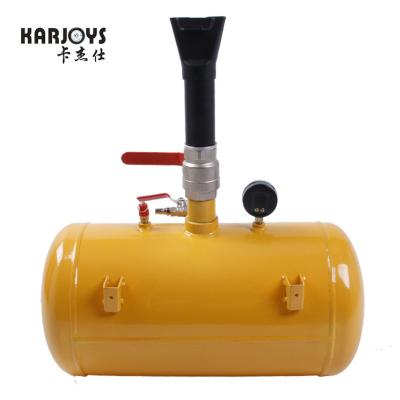 China 36 L oil free air tire bead seater port cargo air tank for heavy duty truck tire for sale