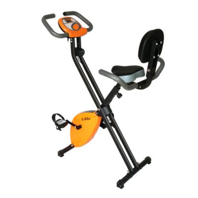 China Professional Bodybuilding Exercise Gym Fitness X Shape Exercise Bike With Back Support for sale