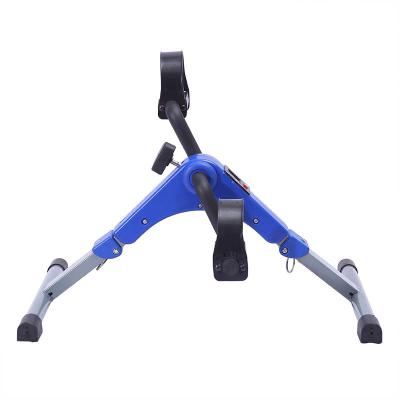 China Universal Mini Home Gym Fitness Leg Exerciser Foot Pedal Test Program Cycle Portable Exercise Bike With Screen for sale