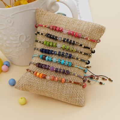 China Miyuki Beads Friendship Rope Adjustable Summer Natural Stone Bohemian Bracelets Handmade BOHEMIA Fashion Jewelry for sale