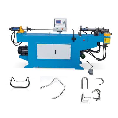 China Stainless Steel Single Head Hydraulic Pipe GOLD Chuck Embossed Bending Machine For Tube Bender for sale