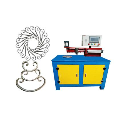 China Embossed Wrought Iron Roller Making Machinery Stainless Steel Band Rod Bending Machine Tube Roller Machine For Door And Windows Design for sale