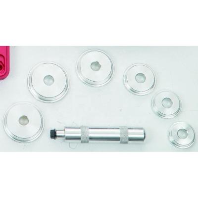 China 6-Piece Bearing Installation Kit Removable Metal Round Bearing Tools bearing extractor kit(40,44,50,59,63,65 mm) YC626 for sale