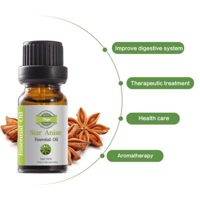 China Skin Revitalizer Aromatherapy Essential Oil Set Perfume 100 Pure Oil Star Anise Essential Oil for sale