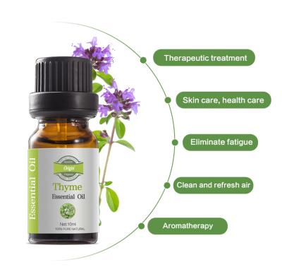 China Skin Revitalizer Aromatherapy Essential Oil Set Pure Oil Thyme 100 Scent Essential Oil In Bottles for sale