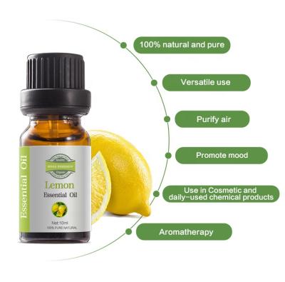 China Whitening Diffuser Pure Natural Natural Lemon Aroma Plant Oil Essential Oil For Air Purified for sale