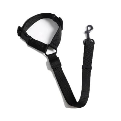 China Custom Adjustable Durable Dog Leash Car Seat Belt Dog Seat Belt Harness. for sale