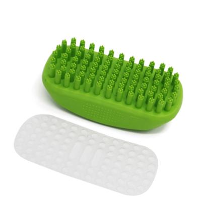 China Viable Wholesale Grooming Pet Massage Brush Cat Hair Removal Comb Pet Shower Brush. for sale