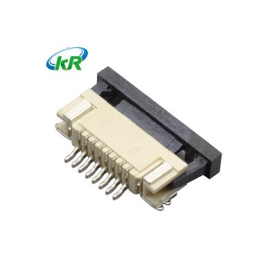 China 10 Pin FPC FFC Electronic Connector 0.8mm for sale