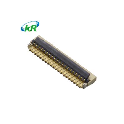 China Flip Type FPC 0.3mm Pitch Wire To Board FPC Connector for sale