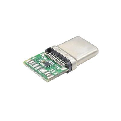 China Konnra U04P001111A PCB/Cable PCB Board Stretching Shell Type C Wireless Earphone USB Connectors for sale