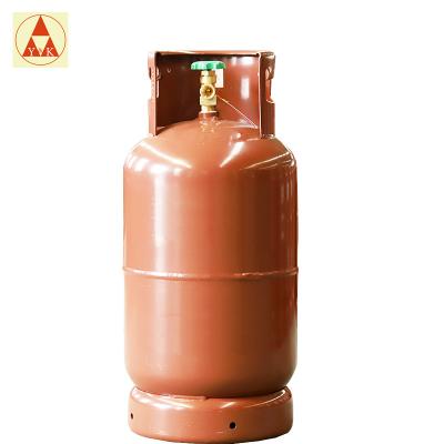 China Portable LPG Oil 10kg Portable Liquefied Gas Tank Cooking Gas Cylinder LPG Gas Cylinder Cooking Used for sale