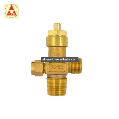 China Manufacturer Wholesale Portable Oxygen General Promotional Gas Cylinder Safety Valves for sale