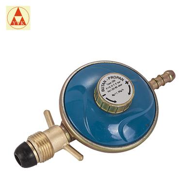 China Small South America Africa LPG Regulator Zinc Alloy Adjustable Burner Gas Regulator for sale