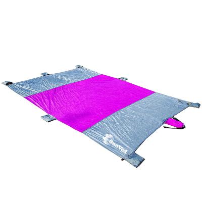 China Small Extra Large Volume Camping Sand Proof Waterproof Nylon Beach Cover for sale