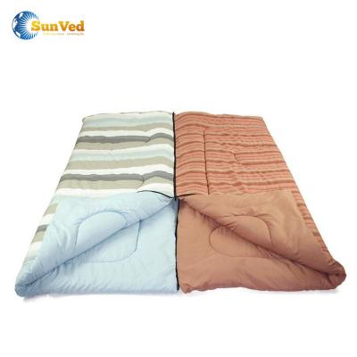 China Custom Printed Cotton Winter Vietnam Plush Cotton Outdoor Sleeping Bag for sale