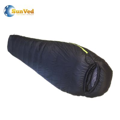 China High Quality Nylon Goose Down Mummy Sleeping Bag for sale