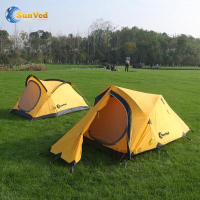 China Water proof Sunved 2 person canvas waterproof camping tent for sale for sale