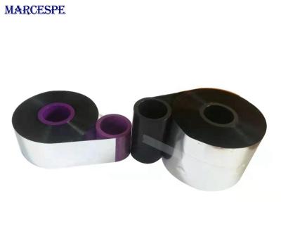 China Tto Printer Marcespe High Speed ​​33mm/55mm Wax Resin Near Edge Thermal Transfer Ribbons For tto 6210/8018/x40 Printer for sale