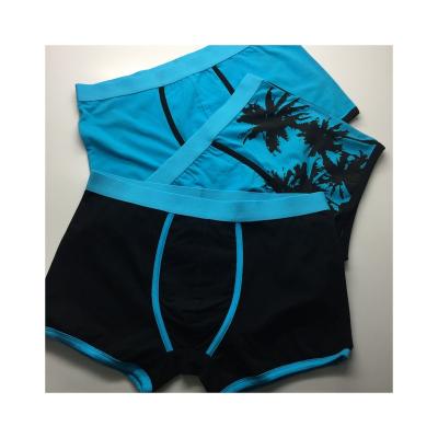 China Good Quality Hot Sale Wholesale Mens Boxer Cotton Shorts Breathable Private Label for sale