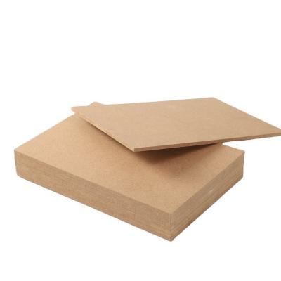 China Indoor Decoration 18mm 4*8fts Medium Density Fibre Board Laminated MDF Board for Furniture for sale