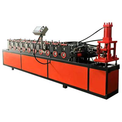 China Hotels Supermarket Shelves Vertical Rack Roll Forming Machine Storage Shelf Column Steel Roll Forming Machine for sale