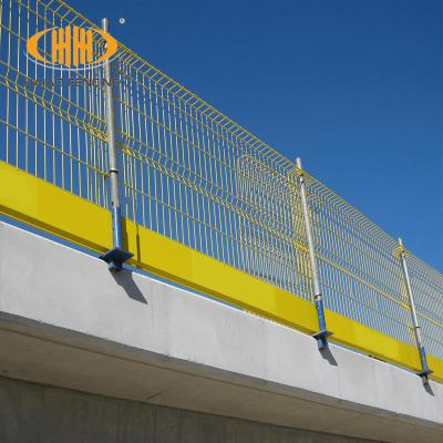 China Durable High Safety Steel Welded Wire Construction Edge Fall Protection Fence Barrier for sale