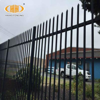 China Easily Assembled Steel Fence Pakistan/Garrison Fence/Prefabricated Solid Metal Fence Panels for sale